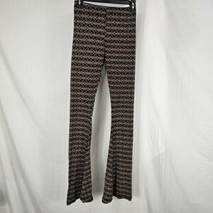 Show Me Your Mumu Women's Size Small Boho Bam Bam Bells Printed Black Multi